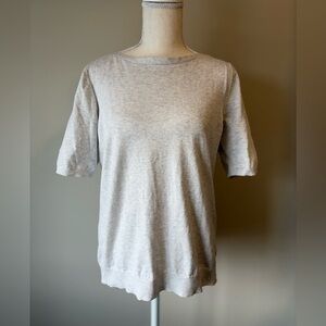 Banana Republic Lightweight Sweater / Knit Tee – Stretch Cotton – Size Large